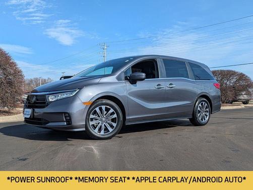 Modern Steel Metallic 2024 Honda Odyssey EX-L