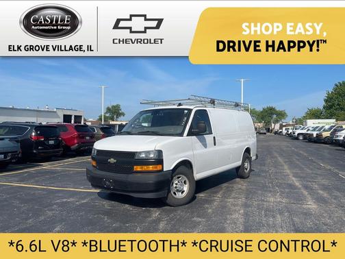Summit White 2021 Chevrolet Express 3500 RWD 3500 Regular Wheelbase WT