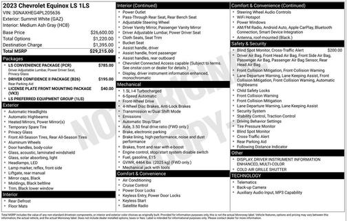 2023 Chevrolet Equinox LS