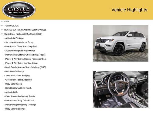 2017 Jeep Grand Cherokee Altitude