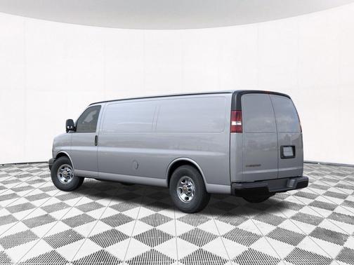Silver Ice Metallic 2026 Chevrolet Express 3500 3500 Extended Wheelbase, WT, RWD