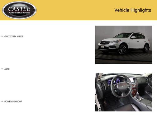 2017 INFINITI QX50 Base