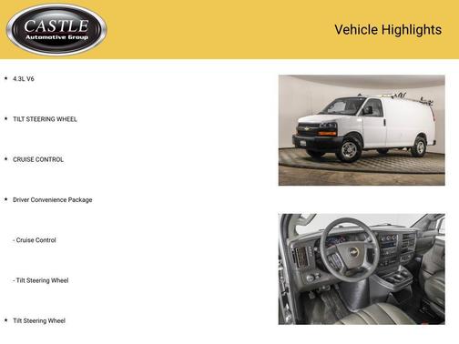 2022 Chevrolet Express 2500 RWD 2500 Regular Wheelbase WT