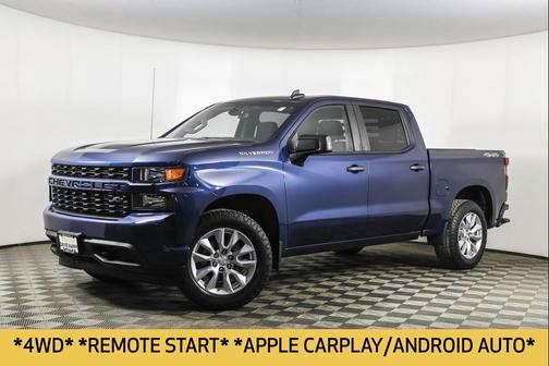 Northsky Blue Metallic 2022 Chevrolet Silverado 1500 Limited Custom