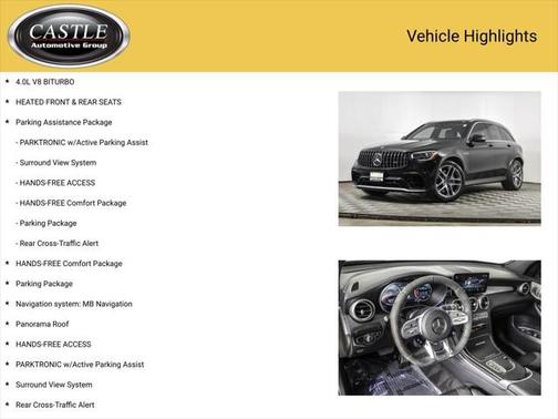 2020 Mercedes-Benz AMG GLC 63 4MATIC