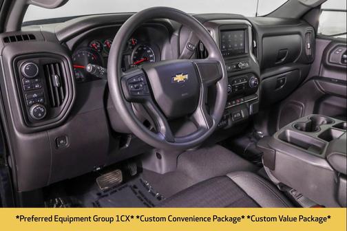 Dark Ash Metallic 2023 Chevrolet Silverado 1500 Custom