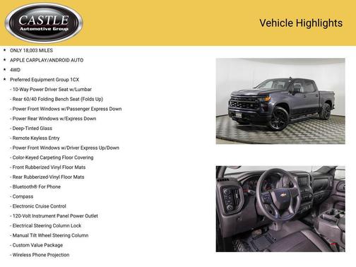 Dark Ash Metallic 2023 Chevrolet Silverado 1500 Custom