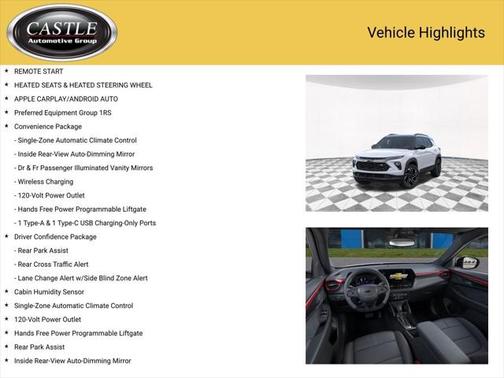 2025 Chevrolet Trailblazer RS
