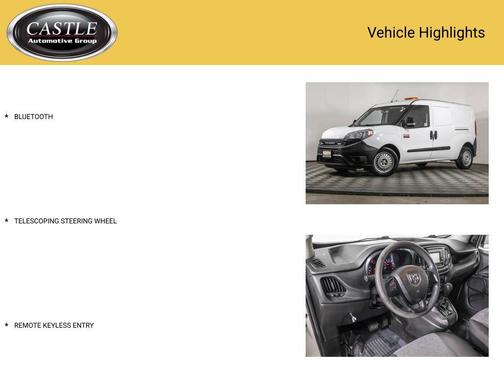 2020 RAM ProMaster City Tradesman