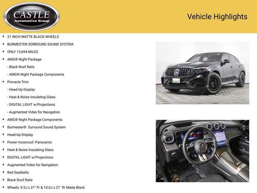 2024 Mercedes-Benz AMG GLC 43 4MATIC Coupe