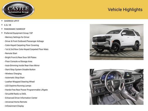 2022 Chevrolet Tahoe 4WD RST