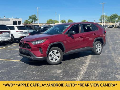 Ruby Flare Pearl 2022 Toyota RAV4 LE