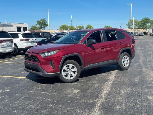 Ruby Flare Pearl 2022 Toyota RAV4 LE