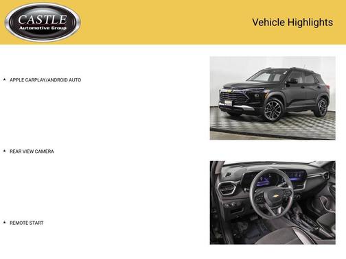 Mosaic Black Metallic 2024 Chevrolet Trailblazer LT