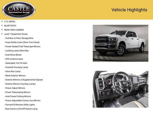 2023 RAM 2500 Big Horn Crew Cab 4x4 6'4' Box