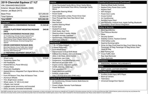 2019 Chevrolet Equinox 1LT