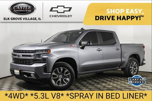 Satin Steel Metallic 2022 Chevrolet Silverado 1500 RST