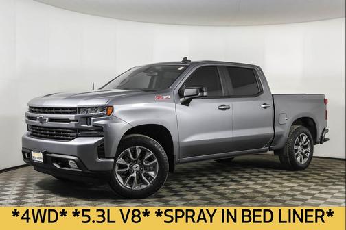 Satin Steel Metallic 2022 Chevrolet Silverado 1500 RST