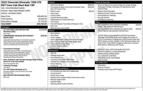 2022 Chevrolet Silverado 1500 RST