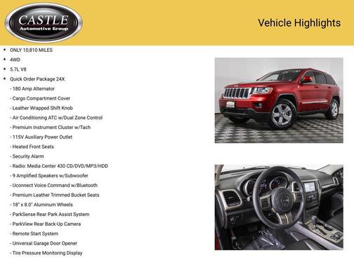 2012 Jeep Grand Cherokee Laredo