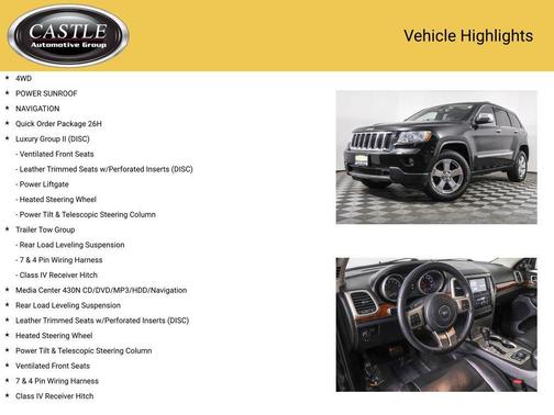 2012 Jeep Grand Cherokee Limited