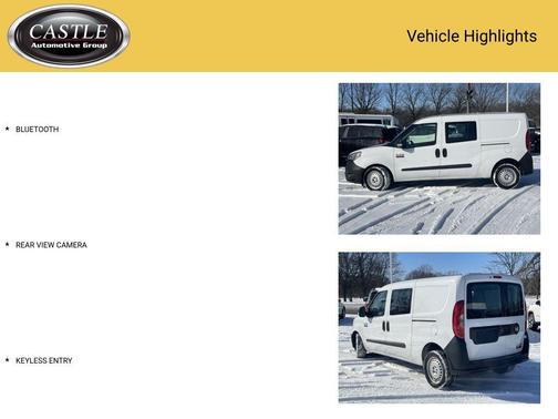 2021 RAM ProMaster City Base