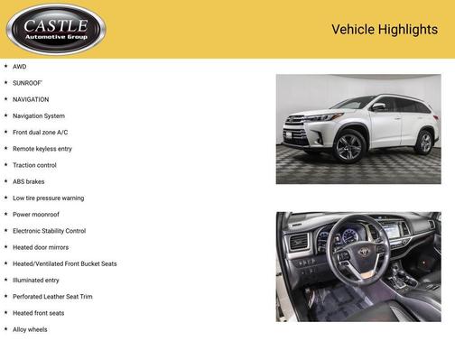 2019 Toyota Highlander Limited