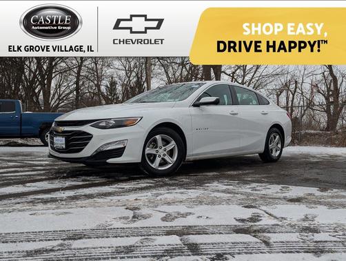 Summit White 2024 Chevrolet Malibu FWD 1LT