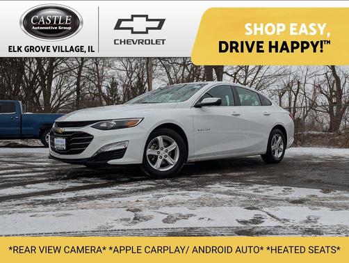 Summit White 2024 Chevrolet Malibu FWD 1LT