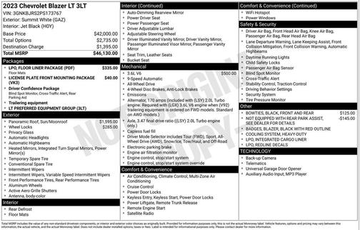 2023 Chevrolet Blazer 3LT