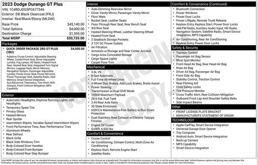 2023 Dodge Durango GT Plus