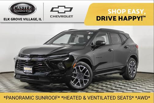 Black 2024 Chevrolet Blazer RS