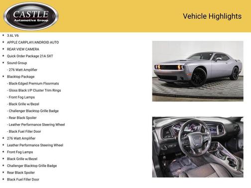 2018 Dodge Challenger SXT