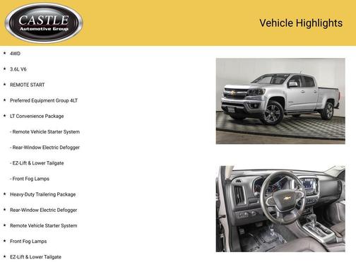 Silver Ice Metallic 2015 Chevrolet Colorado LT