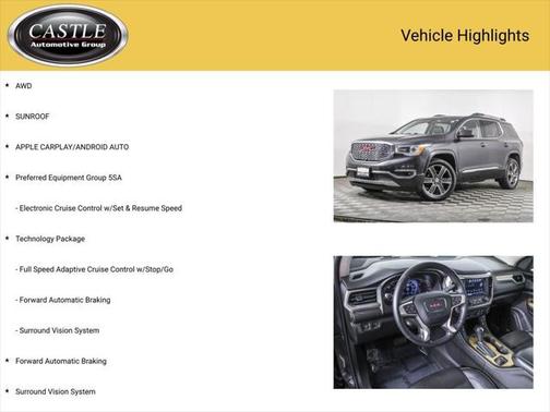 2017 GMC Acadia Denali