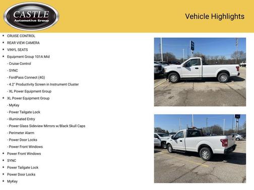OXFORD WHITE 2020 Ford F-150 XL