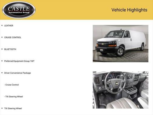 2021 Chevrolet Express 2500 RWD 2500 Extended Wheelbase WT