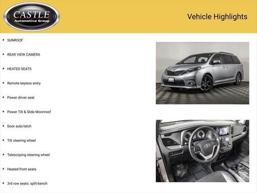 2015 Toyota Sienna SE