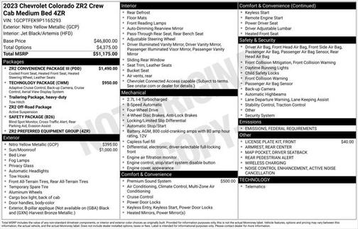 2023 Chevrolet Colorado ZR2