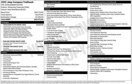 2022 Jeep Compass Trailhawk