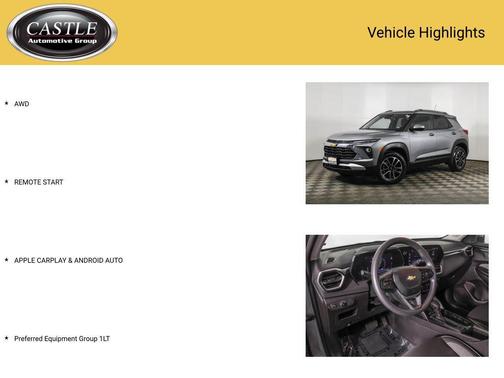 Sterling Gray Metallic 2024 Chevrolet Trailblazer LT