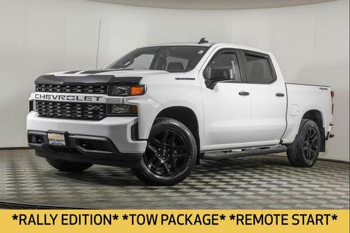 Summit White 2021 Chevrolet Silverado 1500 Custom