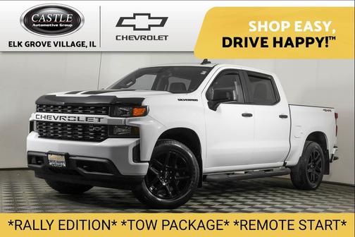 Summit White 2021 Chevrolet Silverado 1500 Custom