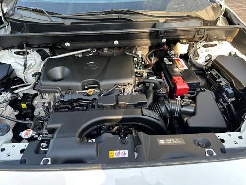 Super White 2019 Toyota RAV4 XLE