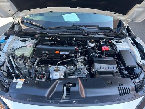 Platinum White Pearl 2020 Honda Civic LX