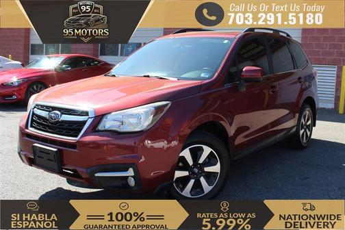 Venetian Red Pearl 2017 Subaru Forester 2.5i Limited