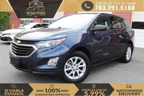 Storm Blue Metallic 2018 Chevrolet Equinox LS