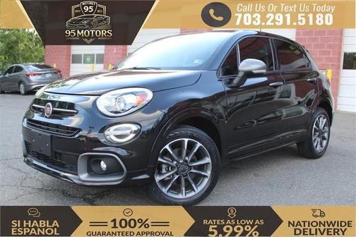 Nero Cinema (Black Clearcoat) 2022 FIAT 500X Pop
