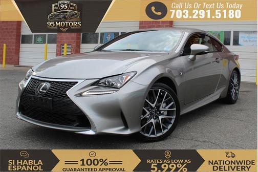 Atomic Silver 2017 Lexus RC 300 Base