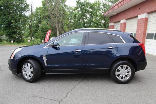 Blue 2010 Cadillac SRX Luxury Collection